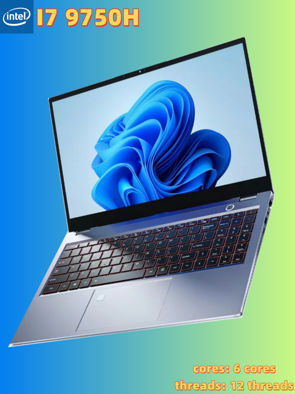 Intel I7 9750H Notebook 15.6 inch
