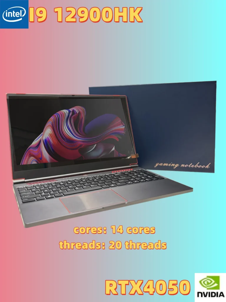Intel Core i9-12900H High-Performance Gaming Laptop, 32GB RAM 1TB SSD, RTX 4060 8GB, 144Hz Display for 3D Modeling